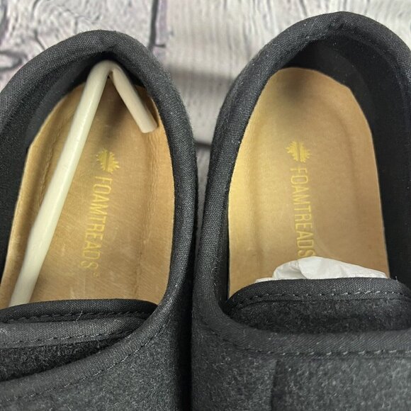 Foamtreads Womens Slippers Nurse 2 Adjustable Charcoal Shoes Size 6.5 ED - Picture 6 of 9